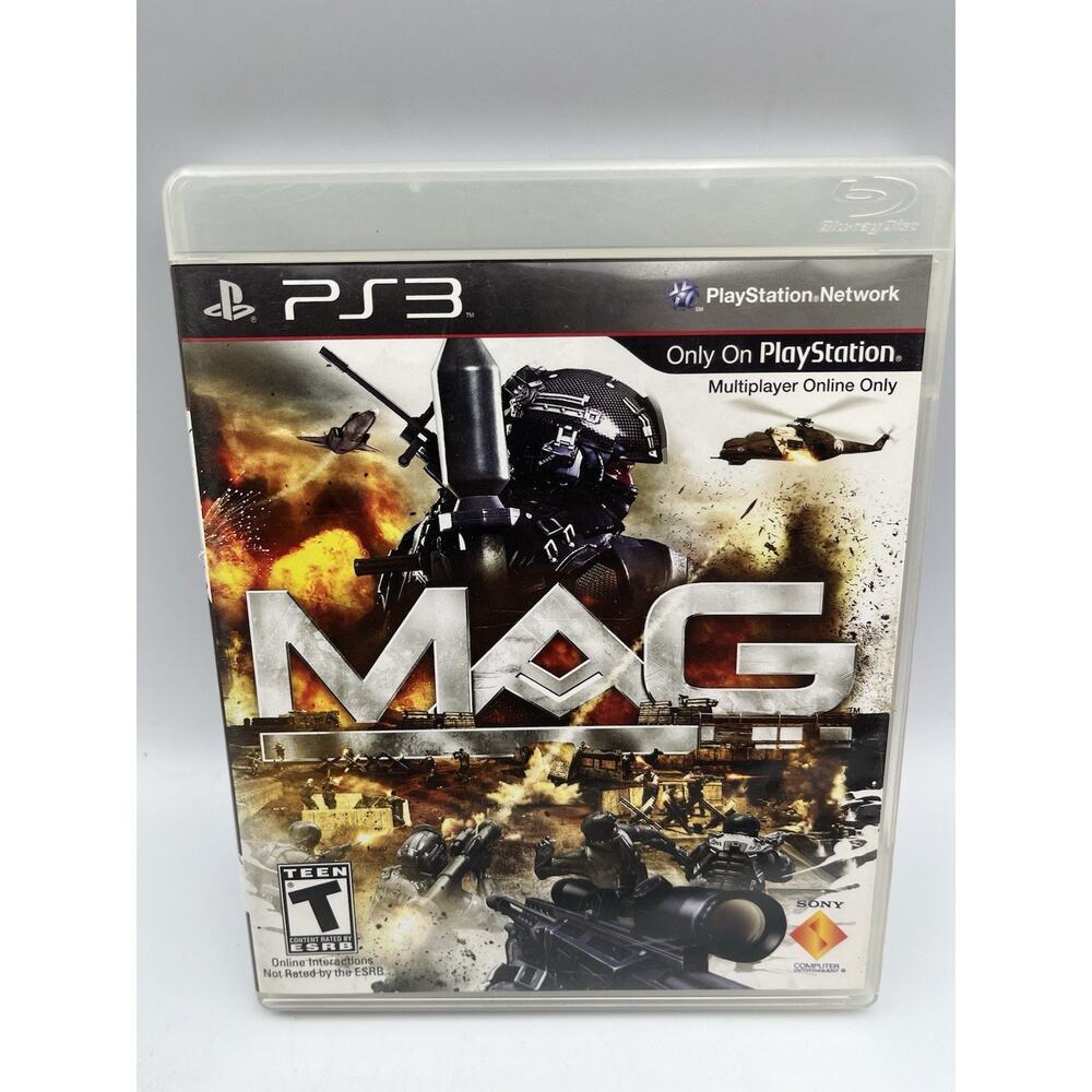 MAG Sony PS3 PlayStation 3 Tested
